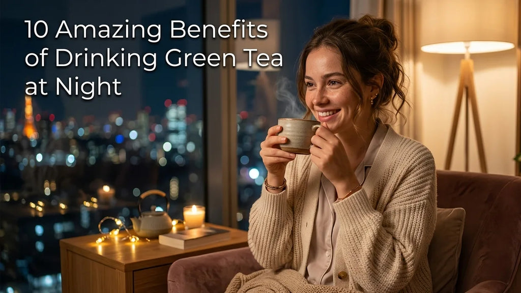 10 Amazing Benefits of Drinking Green Tea at Night for Health