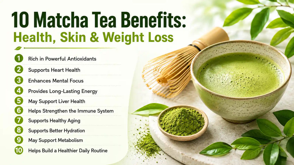 10 Proven Matcha Tea Benefits for Health, Skin, Weight Loss and Energy