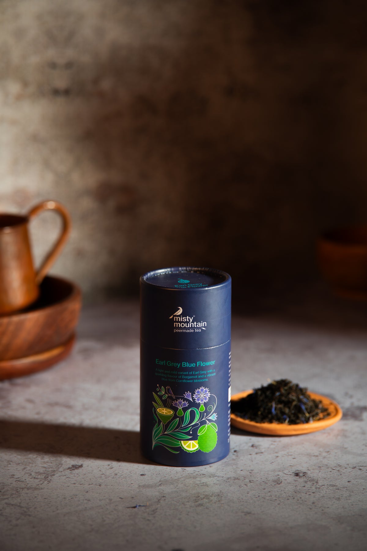 Buy Earl Grey Blue Flower Tea Online in India– Misty Mountain